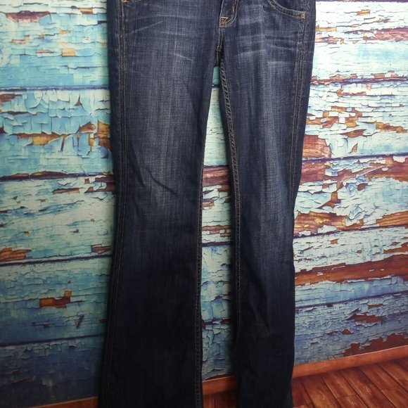 Hudson Hip Hugger Dark Indigo Boot Cut Skinny Jean - Picture 2 of 13